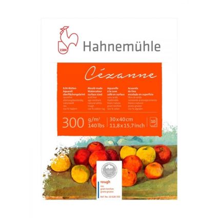 Склейка д/акв.300гр крупн.зерно бавов.+цел.альб.ф.Cezanne Hahnemuhle 10арк.30х40см А3