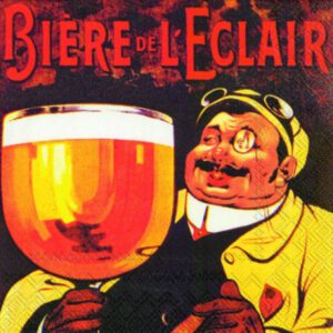R РОЗБИРАТИ 22 Серветка25х25см (20шт) "Пиво DE L'ECLAIR"