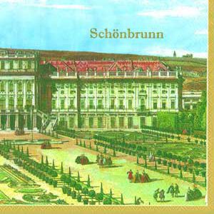 R РОЗБИРАТИ 20.1 Серветка33х33см (20шт) "Замок SCHONBRUNN"