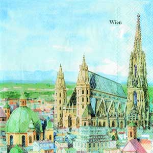 R РОЗБИРАТИ 20.1 Серветка33х33см (20шт) "Вена" WIEN