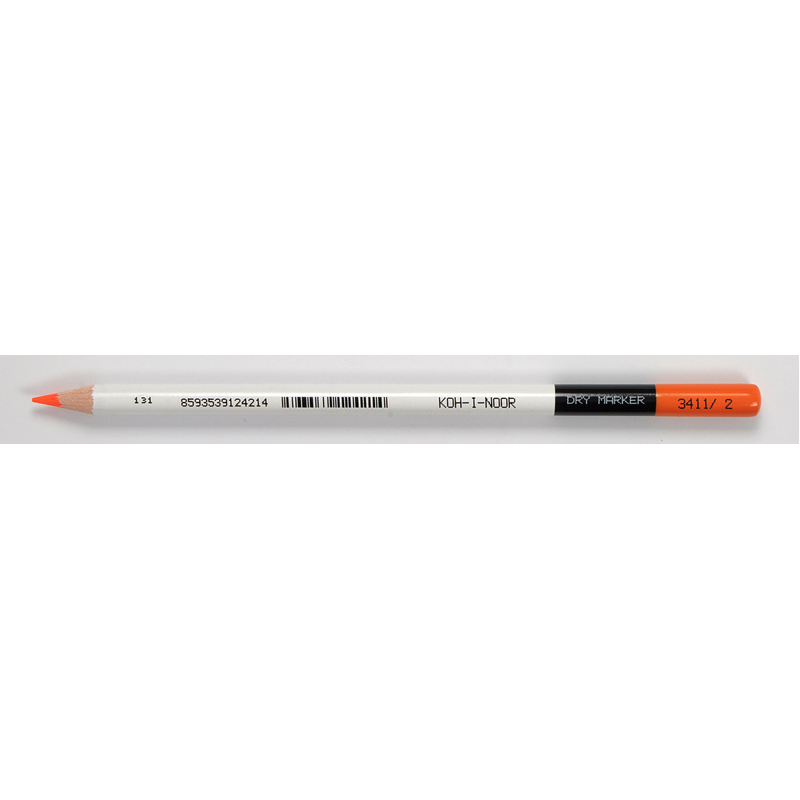 ЗНЯТІ З ВИР-ВА,Олівець кольоровий Highlighter 3411 Koh-i-Noor НЕОН ОРАНЖЕВИЙ