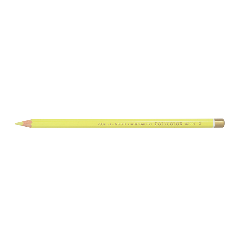 ЗНЯТІ З ВИР-ВА,Олівець кольоровий POLYCOLOR Koh-i-Noor ЛИМОННО-ЖОВТИЙ /3800 /2