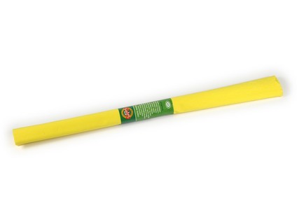 Папір крепований виробний "Koh-i-noor" 25г 200x50см ЖОВТИЙ