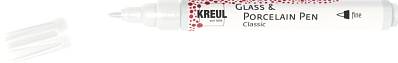 !БЕЗ ЗНИЖОК Маркер д/скла та порцеляни стійкий (обж.160*С) "Glass&Porcelain Pen" Hobby Line Kreul 1-
