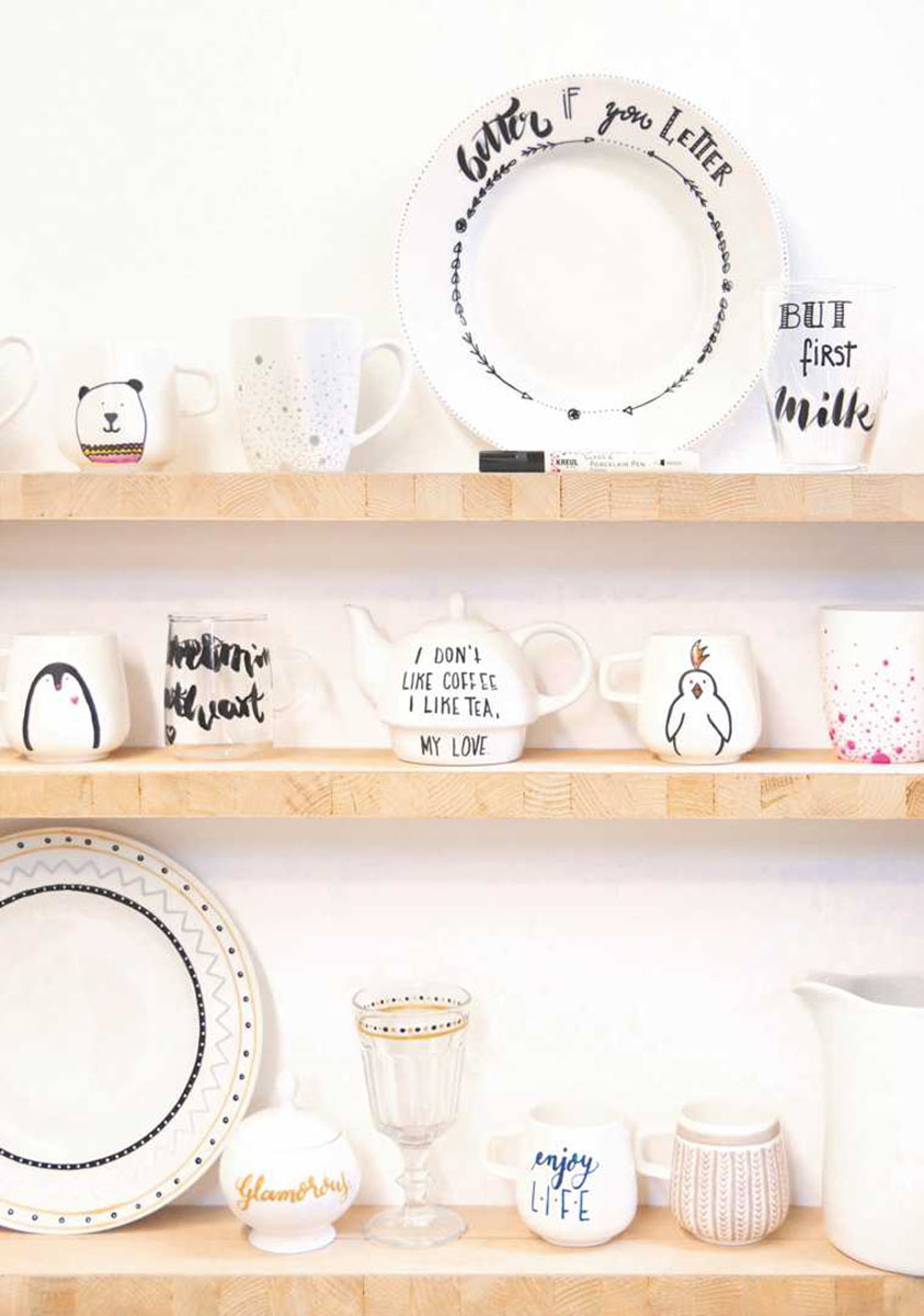 !БЕЗ ЗНИЖОК ЗНЯТІ З ВИР-ВА,Маркер д/скла та порцеляни стійкий (обж.160*С) "Glass&Porcelain Pen" Hobb