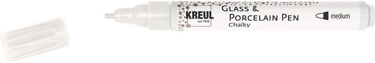 БЕЗ ЗНИЖОК ЗНЯТІ З ВИР-ВА,Маркер д/скла,порцеляни (обж.160*С) "Chalky"Glass & Porcelain Pen Hobby Li