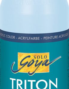 R Фарба акрил.матова "Triton" Solo Goya Kreul 750мл НЕБЕСНО-БЛАКИТНИЙ СВІТЛИЙ