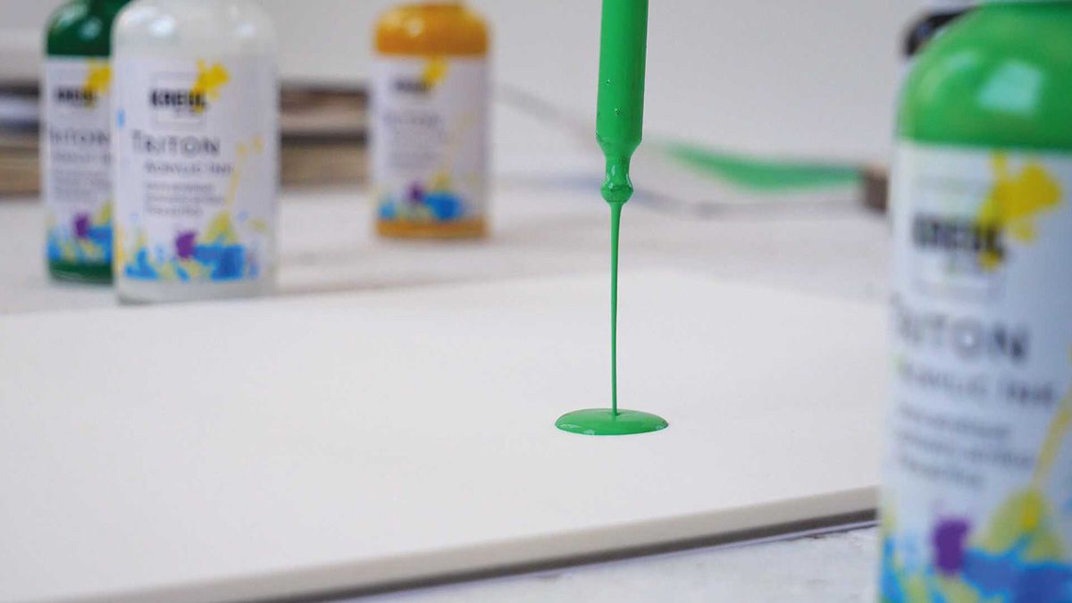 !Нет скидок ЗНЯТІ З ВИР-ВА,Фарба акрил.рідка (підходить д/заправ.маркерів)"Triton Acrylic Ink" Kreul