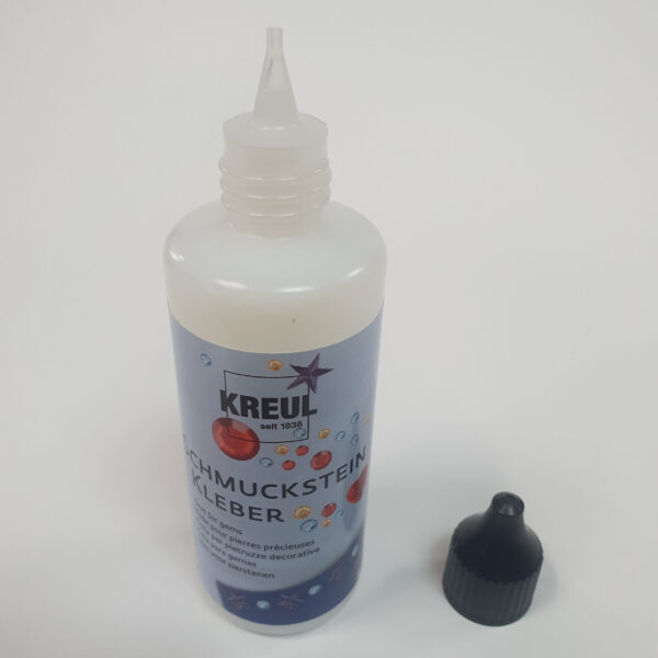 Клей універсальн.(д/текстилю, страз, мозаїки, керам., дерева) Hobby Line Kreul 80мл ПРОЗОРИЙ - Зображення 2