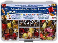 Набір Hobby Line "ИНДИЙСКОЕ ЛЕТО" (стразы пластиковые1000 + мотивы)