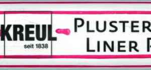 Контур универсальный опухающий (стирка до 40*С) (стирка до 40*С) "Pluster Liner Pen" Kreul 29мл БІЛИЙ