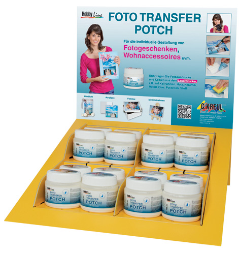 ЗНЯТІ З ВИР-ВА,Комплект фотоклея для тонкого декупажа лазерной печати"Foto Transfer"(16шт.х150мл)в к