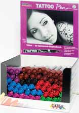 Комплект маркеров TATTOO Pen(78шт.)в настольном дисплее24.8х16.5х14.5см