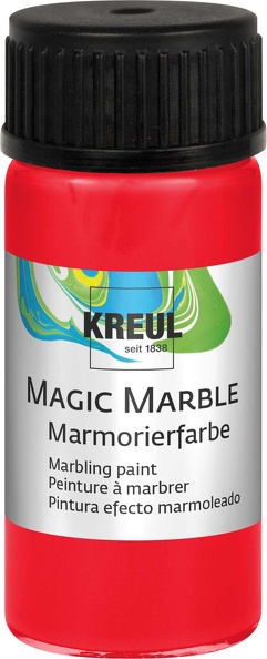 !Фарба для марморуван.універсал."Magic Marble" Kreul 20мл ЧЕРВОНИЙ