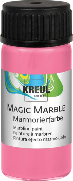!Фарба для марморуван.універсал."Magic Marble" Kreul 20мл РОЗА