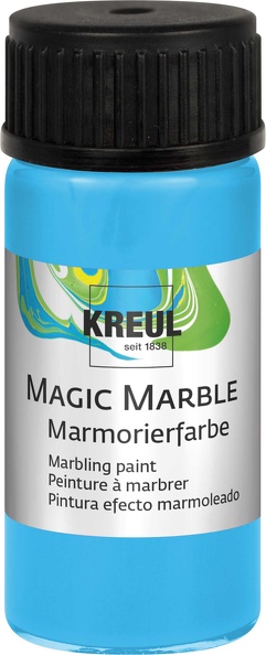!Фарба для марморуван.універсал."Magic Marble" Kreul 20мл БЛАКИТНИЙ