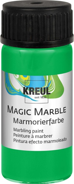 !Фарба для марморуван.універсал."Magic Marble" Kreul 20мл ЗЕЛЕНИЙ СВІТЛИЙ