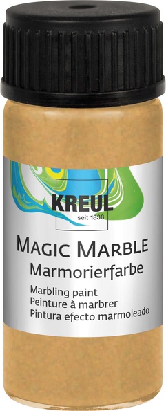 !Фарба для марморуван.універсал."Magic Marble" Kreul 20 мл МЕТАЛІК ЗОЛОТО