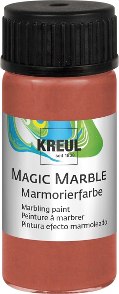 !Фарба для марморуван.універсал."Magic Marble" Kreul 20 мл МЕТАЛІК МІДЬ