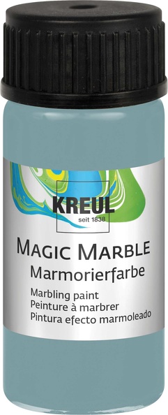!Фарба для марморуван.універсал."Magic Marble" Kreul 20мл МАТОВИЙ СЭР ПЕТОРОЛЬ