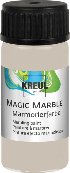 !ЗНЯТІ З ВИР-ВА,Фарба для марморуван.універсал."Magic Marble" Kreul 20мл МАТОВИЙ БЛАГОРОДНА НУГА