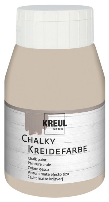 R ЗНЯТІ З ВИР-ВА,Фарба крейдяна на водн.осн. Keul Chalky Chalk 500мл КРЕЙДЯНА БЛАГОРОДНА НУГА