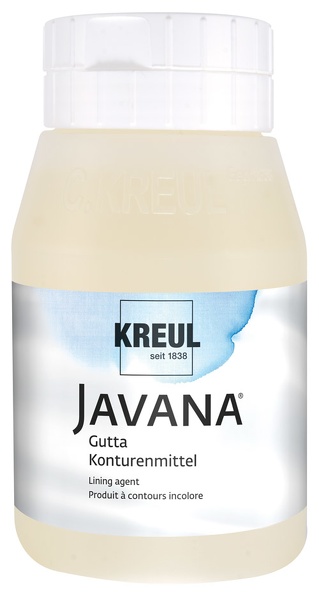R ЗНЯТІ З ВИР-ВА,Контур-GUTTA для тканини на водн.осн.видаляємий Javana Kreul 500мл БЕЗБАРВНИЙ