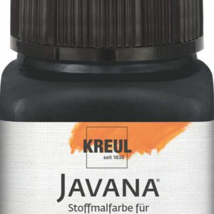 Фарба по світл.тканинам не розтікається Javana Kreul 20мл ЧОРНИЙ