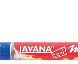 Маркер д/світл.та темн.тканин.(прання 40*) JavanaTex Kreul 2-4мм Glitter СИНІЙ