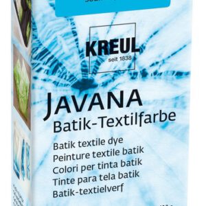Барвник порошковий для гарячої оброб.50-95*С "Javana Batik Dye" Kreul 70гр БЛАКИТНИЙ МОРСЬКИЙ