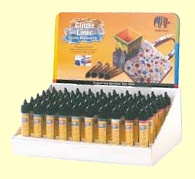 Торговый дисплей 310х300х465 со стикерами Glitter 3D 60шт.(10 цв.х6шт)