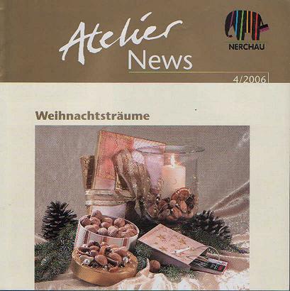 Брошюра Atelier News Spiegel 04/206(Рождество)