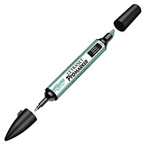 ЗНЯТІ З ВИР-ВА,ProMarker перм.прозор.на спирт.осн.двосторонн.(кругл/скошен.) ЗЕЛЕНИЙ НЕЖНЫЙ G817 /01