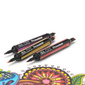 ProMarker перм.прозор.на спирт.осн.двосторонн.(кругл/скошен.) W&N БЛАКИТНИЙ СВІТЛИЙ B137