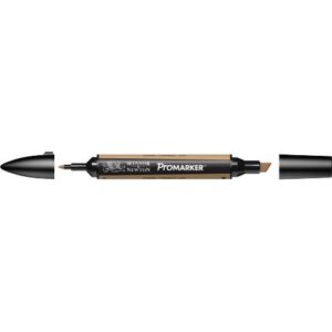 !Нет скидок ProMarker перм.прозор.на спирт.осн.двосторонн.(кругл/скошен.) W&N КАРАМЕЛЬНИЙ O727