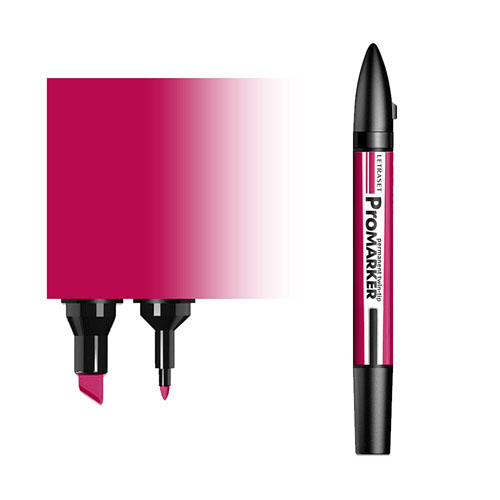 ProMarker перм.прозор.на спирт.осн.двосторонн.(кругл/скошен.) W&N ЧЕРВОНИЙ ХОЛОДНИЙ R244