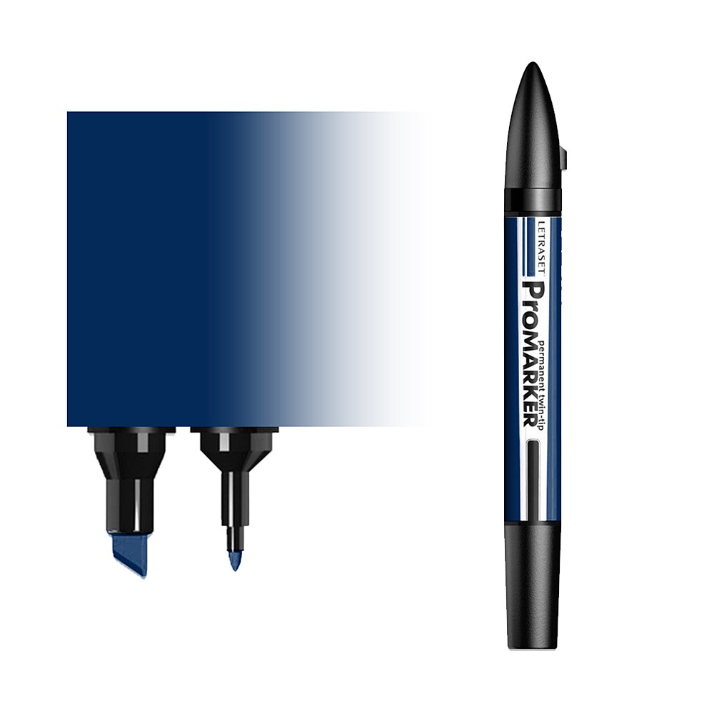 ProMarker перм.прозор.на спирт.осн.двосторонн.(кругл/скошен.) W&N ІНДІГО V234