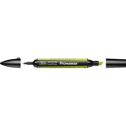 ProMarker перм.прозор.на спирт.осн.двосторонн.(кругл/скошен.) W&N ЗЕЛЕНИЙ ЛАЙМ G178