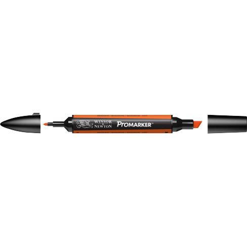 ProMarker перм.прозор.на спирт.осн.двосторонн.(кругл/скошен.) W&N МАНДАРИНОВИЙ O277