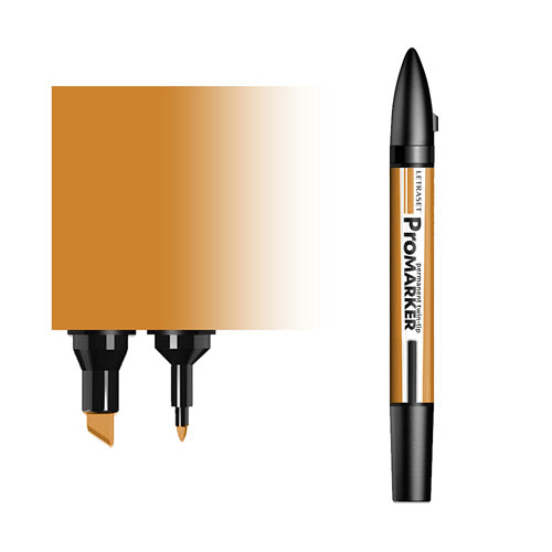 ProMarker перм.прозор.на спирт.осн.двосторонн.(кругл/скошен.) W&N СІЄНА НАТУРАЛЬНА O646