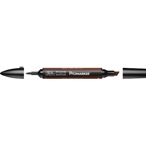 ProMarker перм.прозор.на спирт.осн.двосторонн.(кругл/скошен.) W&N ГОРІХОВИЙ O124