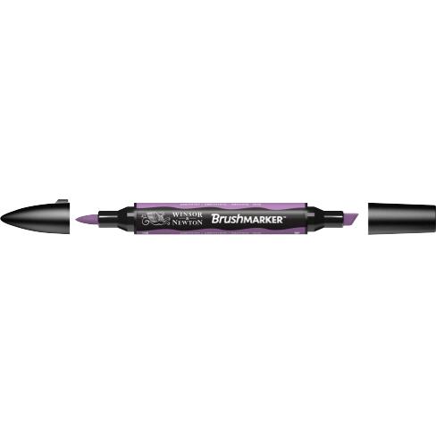 BrushMarker перм.прозор.на спирт.осн.двосторонн.(скошен./пензлич.) W&N АМЕТИСТОВЫЙ V626