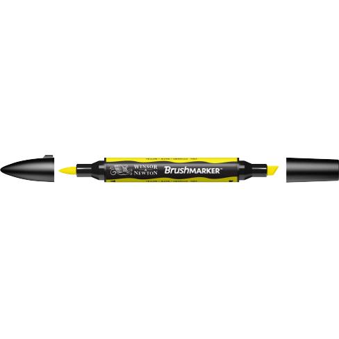 BrushMarker перм.прозор.на спирт.осн.двосторонн.(скошен./пензлич.) W&N ЖОВТИЙ Y657