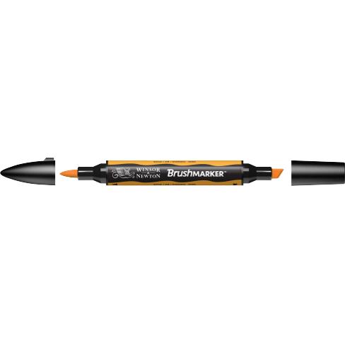 BrushMarker перм.прозор.на спирт.осн.двосторонн.(скошен./пензлич.) W&N ЗОЛОТИСТИЙ O555