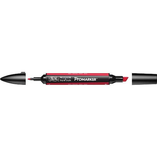 BrushMarker перм.прозор.на спирт.осн.двосторонн.(скошен./пензлич.) W&N ЧЕРВОНИЙ МАК R565