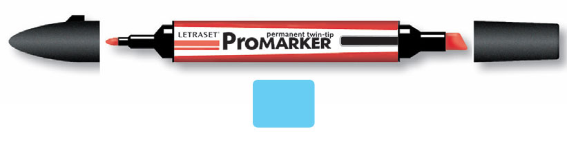 ЗНЯТІ З ВИР-ВА,ProMarker перм.прозр.двухсторонний БЛАКИТНИЙ АРКТИЧЕСКИЙ B138 /013693 ARCT