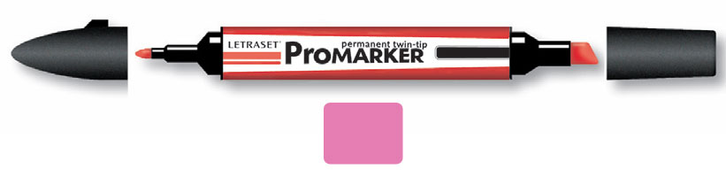 ЗНЯТІ З ВИР-ВАProMarker перм.прозор.на спирт.осн.двосторонн.(кругл/скошен.) ВИШНЕВИЙ СВІТЛИЙ M647 /0