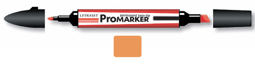 ЗНЯТІ З ВИР-ВА ProMarker перм.прозор.на спирт.осн.двосторонн.(кругл/скошен.) ИМБИРНЫЙ O136 /013471 G
