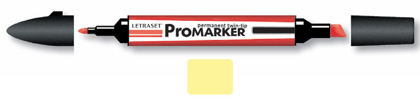 ЗНЯТІ З ВИР-ВА,ProMarker перм.прозор.на спирт.осн.двосторонн.(кругл/скошен.) ЛИМОННИЙ Y747 /783237 L