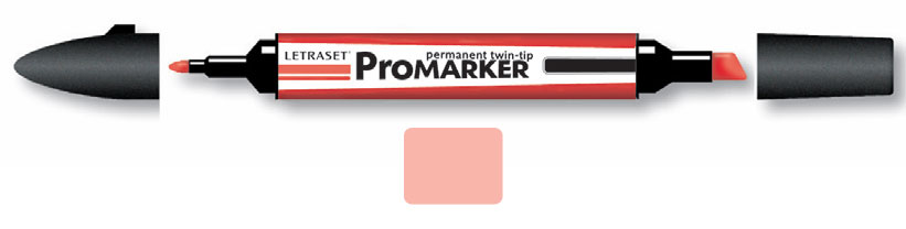 ЗНЯТІ З ВИР-ВА,ProMarker перм.прозор.на спирт.осн.двосторонн.(кругл/скошен.) РОЖЕВИЙ ПАСТЕЛЬНИЙ R738